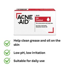 1x Acne-Aid Cleansing Soap Bar Stiefel – For Oily & Blemish-Prone Skin 100g