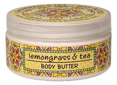 Greenwich Bay LEMONGRASS & TEA Garden Body Butter with Shea Butter, 8 oz.