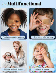 20 Pcs Adhesive Eye Patches for Kids, Medical Eye Patch Disposable Breathable