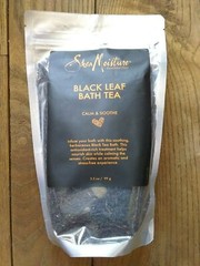 SHEA MOISTURE Black Leaf Bath Tea Body Detox Fair Trade Ingredients