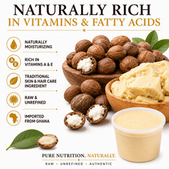 African Shea Butter 16 oz. Yellow Raw Shea Butter Bulk Natural Organic Unrefined