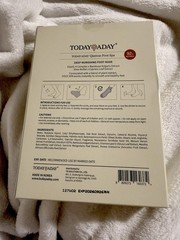 TODAYADAY Quercus Foot Spa Peeling Mask Moisturizing Shea Butter 5×0.56oz