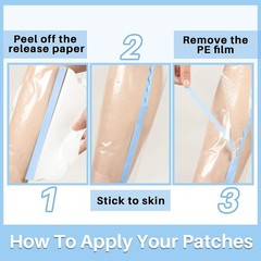 30 Pcs Thigh Lift Tape Lift Patch Legs Cellulite Tape Sagging Skin Invisible