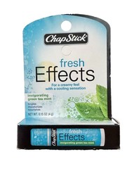 Chapstick Fresh Effects Invigorating Green Tea Mint .15oz Sealed RARE HTF