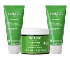 WELEDA Skin Food Skincare Ultra-Rich Cream 2.5 Oz & Body Butter 5 Oz Set