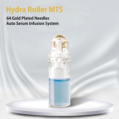 64 Micro Pins Hydra Roller Derma Facial Skin Therapy Auto Serum Infusion System