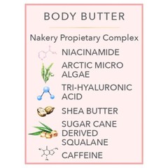 Nakery Beauty Seaside Serenity SkinToning Hydration Body Butter 7.9 fl oz.
