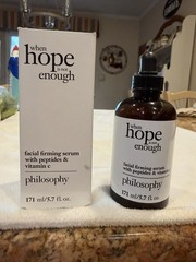 Philosophy When Hope is Not Enough Facial Firming Serum, 5.7 fl oz
