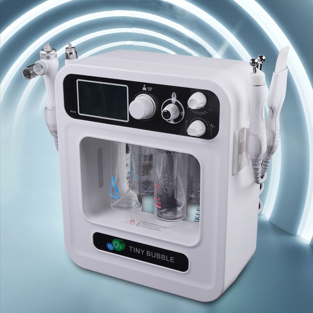 4in1 Hydra Hydro Machine Pro Water Dermabrasion Deep Facial Beauty Home Face Spa