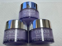 Clinique Take The Day Off Cleansing Balm 1oz (Lot of 3) NEW WITHOUT BOX
