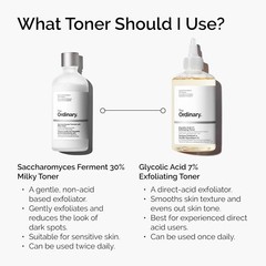 The Ordinary Glycolic Acid 7% Exfoliating Toner, Brightening and Smoothing Daily