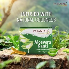 Patanjali Ayurveda Aloe Vera Body Cleanser 150 Gm / 7.02Oz Free Shipping to USA
