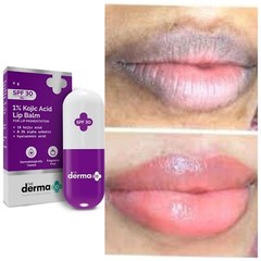 The Derma Co 1% Kojic Acid Lip Balm For Dark & Pigmented Lips – 4G Off White