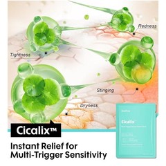 ZealSea Cicalix Rescue Serum Sheet Masks 10 Pack Hydrating & Soothing
