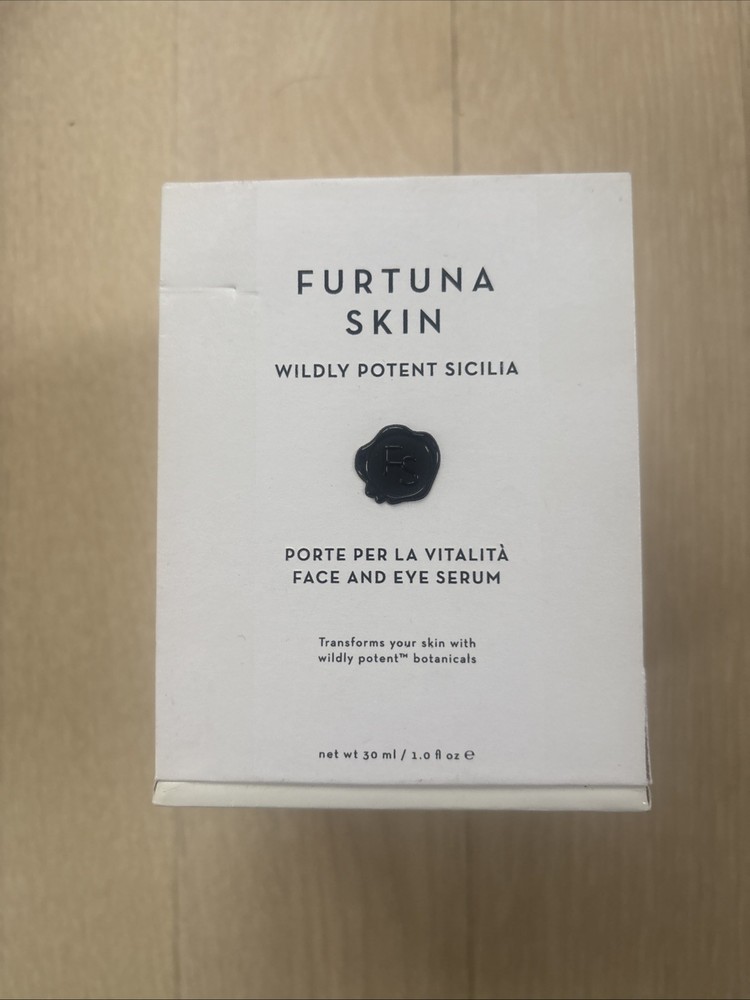 Furtuna Skin Wildly Potent Sicilia Face and Eye Serum 30ml (1 fl Oz) New Sealed
