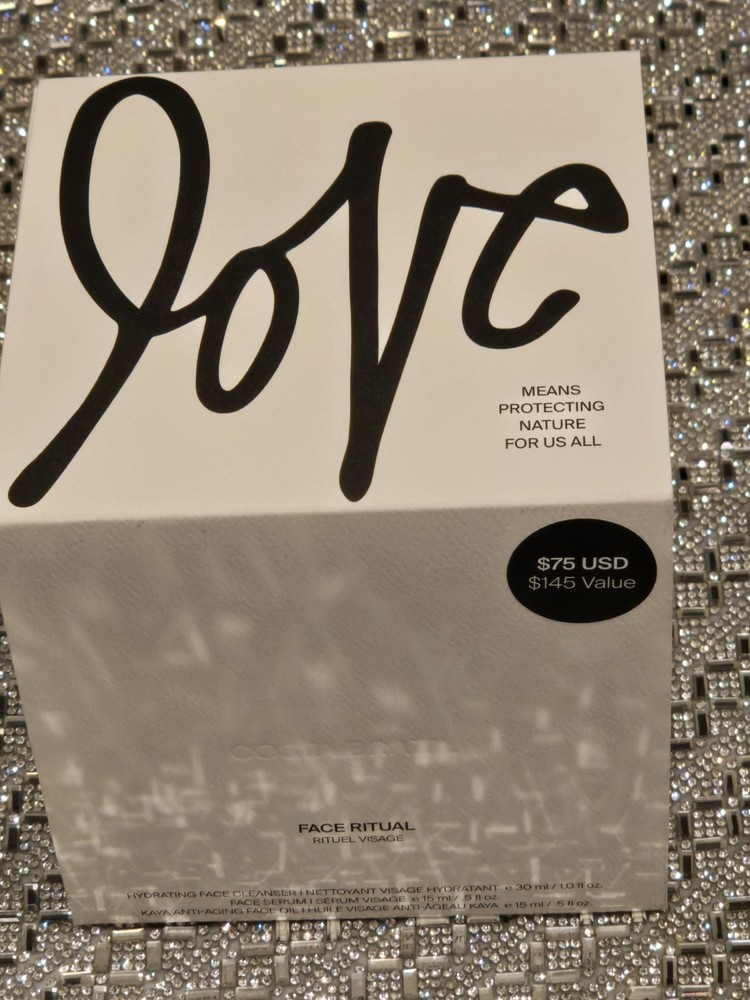 COSTA BRAZIL LOVE FACE CLEANSER,SERUM,KAYA ANTI-AGING FACE OIL $145 VALUE