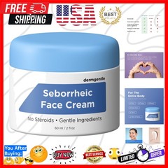 Seborrheic Dermatitis Face Cream for Sensitive Skin – Hydrates & Supports the…