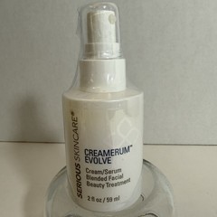 Serious Skincare Creamerum Evolve Face Cream-Serum Blended Treatment 2 Oz $145