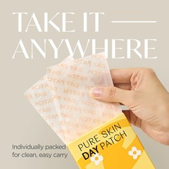 AnnaK Invisible Hydrocolloid Acne Patch – Clear 48 Count (Pack of 1), Yellow