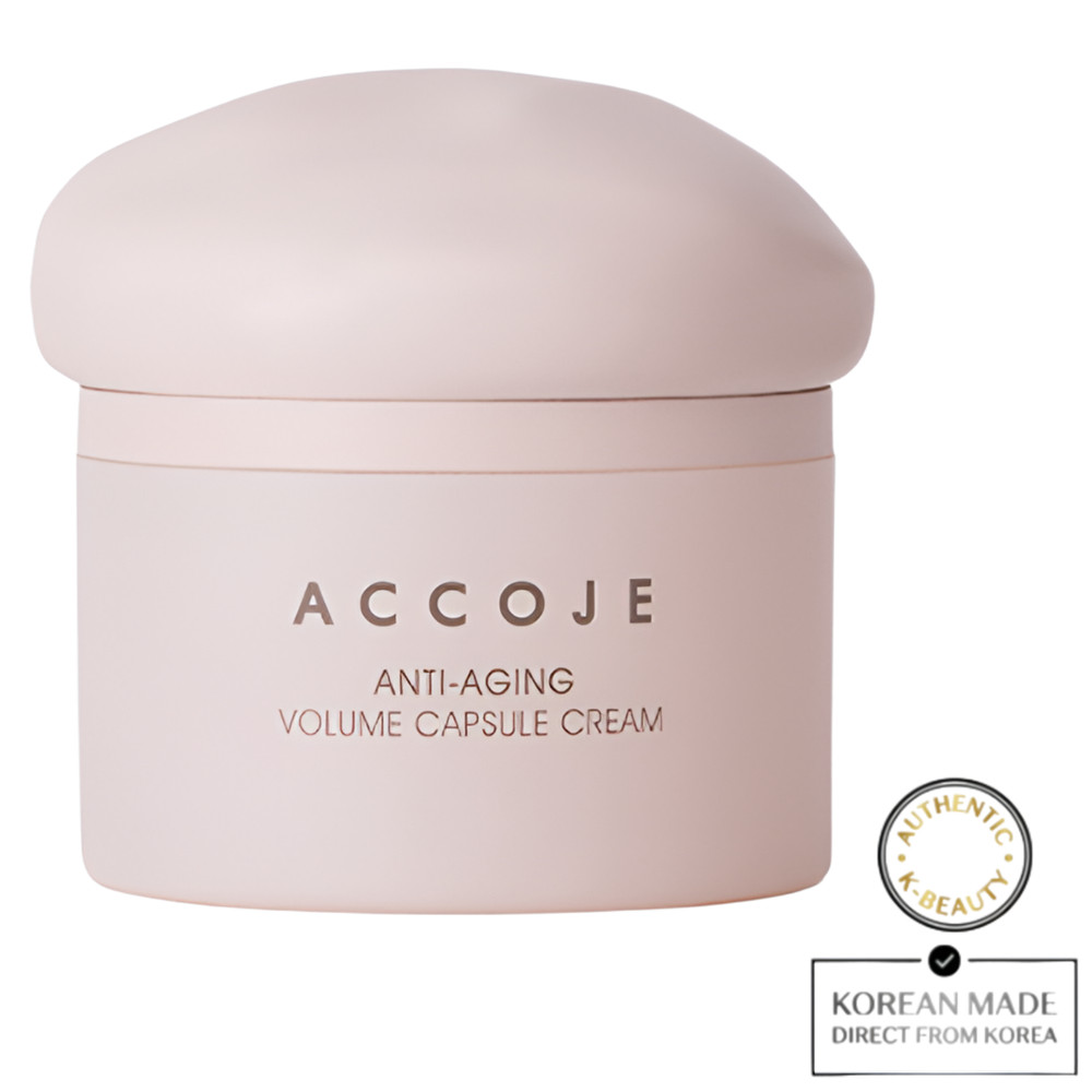 ACCOJE Anti-Aging Volume Capsule Cream 50ml /K-Beauty /Free Gift