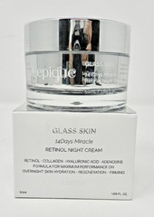 LEPIQUE Glass Skin 14Days Miracle Retinol Night Cream 50mL. New In Box