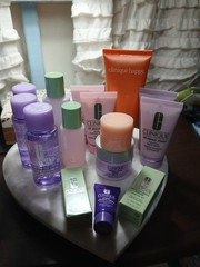 Lot of 15 CLINIQUE All About Clean, Happy Body Cream, Take the Day Off + More