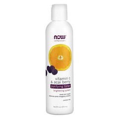 NOW FOODS Vitamin C & Acai Berry Purifying Toner 8 fl oz
