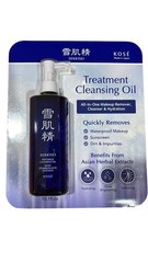 Kose Sekkisei Treatment Cleansing Oil All in One Makeup Remover 10.1 fl oz/300mL