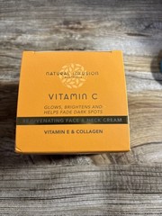 Natural Infusion Vitamin C Rejuvenating Face Cream Vitamin E Collagen 3.38 fl oz