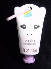Unicorn Vanilla Scented Hand Cream Lotion 1 oz with bag clip NEW sealed