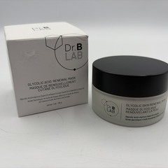 Dr.B Lab Glycolic Acid Renewal Mask 1oz Full Size Face Mask Rejuvenating NIB