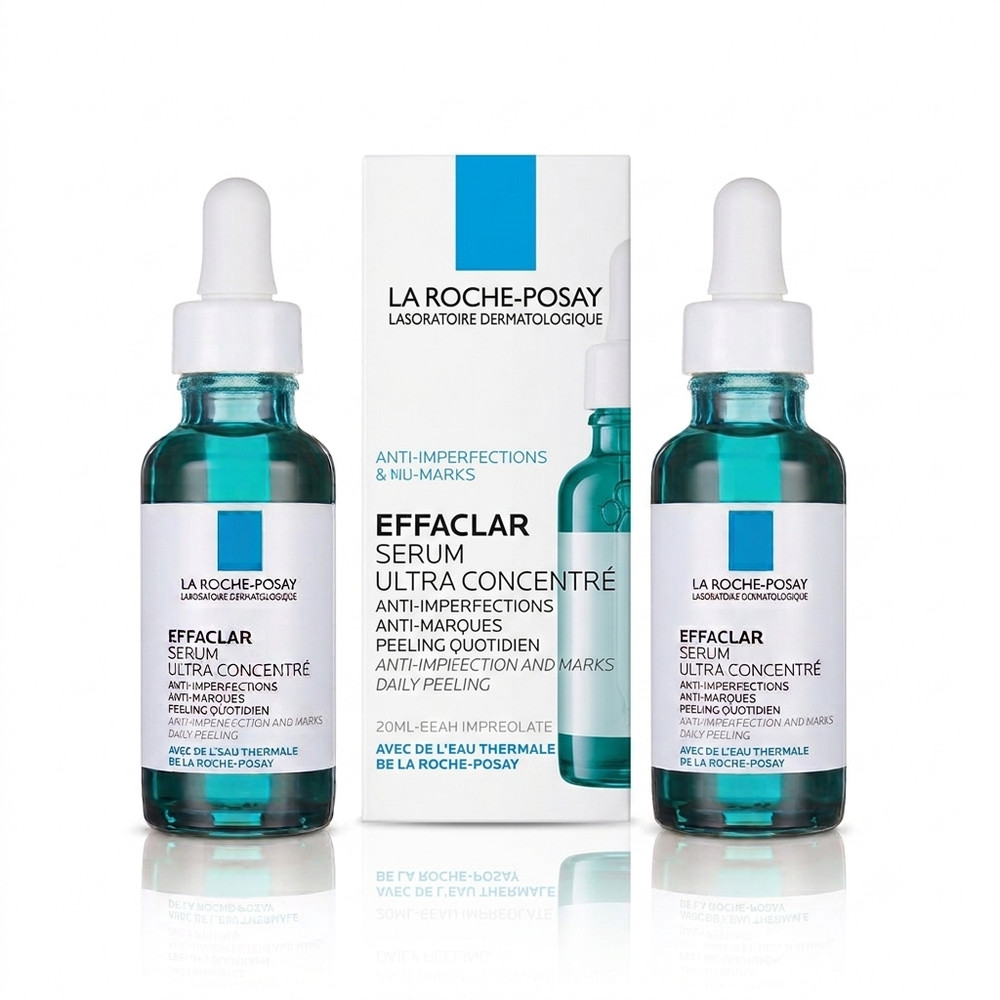 La Roche-Posay Effaclar Ultra Concentrated Serum 30ml – Pack of 2