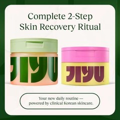 Korean NAD+ Anti-Aging Set – Ji Yu Toner Pads + Glow Moisturizing Cream