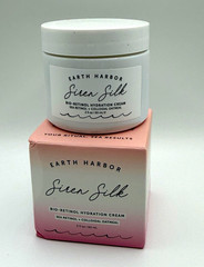 Earth Harbor Siren Silk Day Treatment Moisturizer Cream Oatmeal Vit E 2 fl oz
