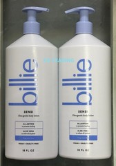 (2-Pack) billie ~ SENSI Allantoin Aloe Vera ULTRA-GENTLE Healing BODY LOTION