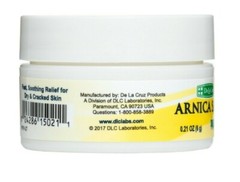 De La Cruz Arnica Salve for Cracked Skin, Travel Size, 0.21 OZ. / Made in USA