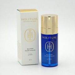 HOLITUAL Blue PDRN Double Ampoule 45ml Hydrating Elasticity Care Serum K-Beauty
