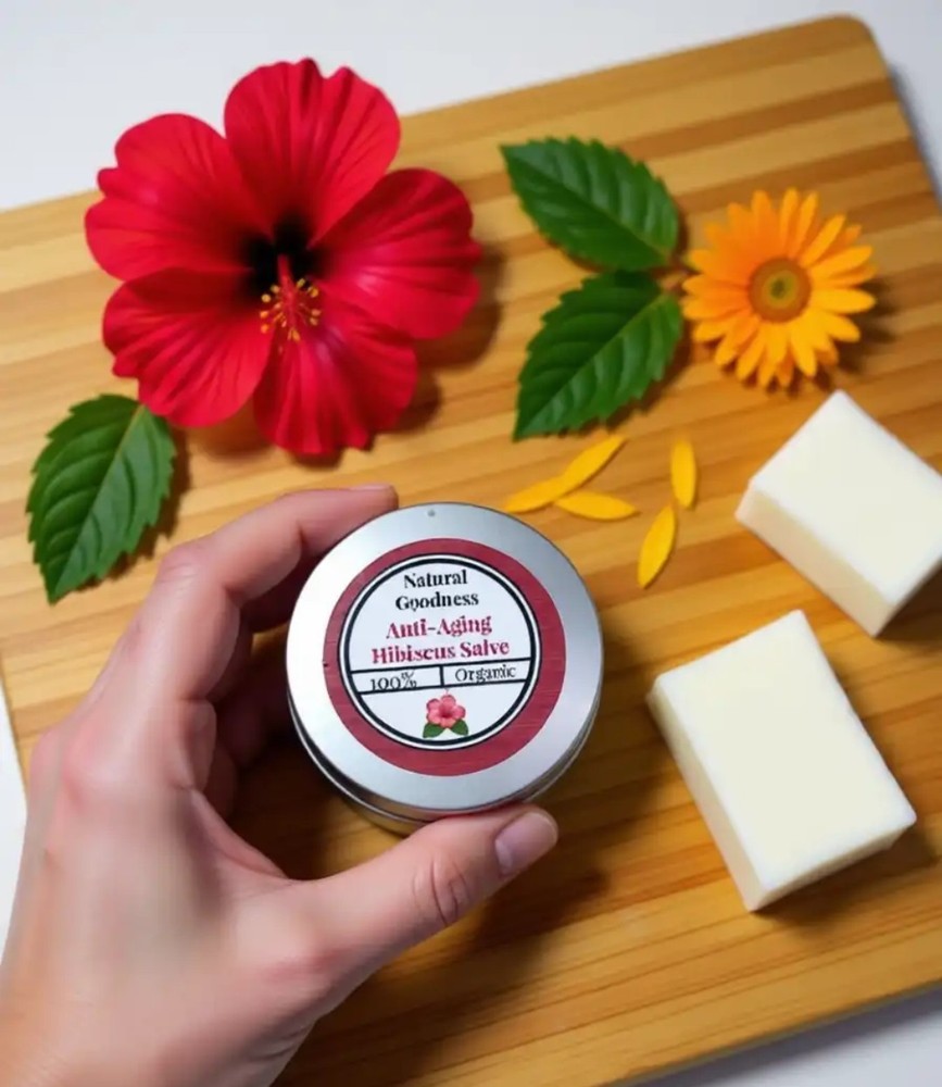 Anti-aging Hibiscus Salve #NaturalGoodness