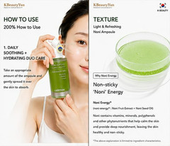 CELIMAX Noni Energy Ampoule Set 30ml + 15ml Bonus Calming Hydration K-Beauty