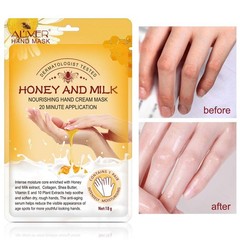 5 Pairs Hand Mask Gloves, Moisturizing & Repairing Treatment for Extra Dry & Rou