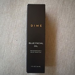 Dime Blue Facial Oil 1oz Meadowfoam Blue Tansy Skincare Serum 30ml