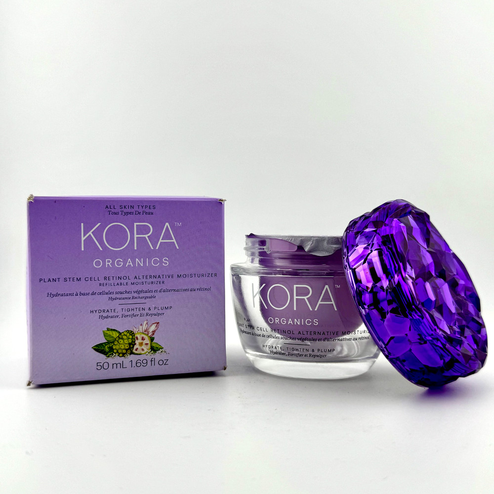 KORA Organics Plant Stem Cell Retinol Alternative Moisturizer ~ 1.69 oz unsealed