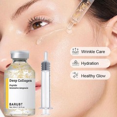 Korean Collagen Peptide Face Serum Ampoule Anti Aging Wrinkle Lifting Skin Kit