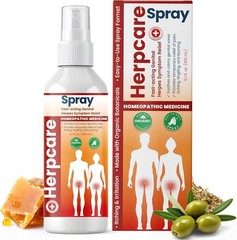 Homeopathic Herpes Genital Treatment Fast Acting Relief Spray for Genital Sores