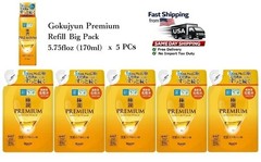 US seller: Rohto Hadalabo Gokujyun Premium hydrating lotion refill 170ml x 5 PCs