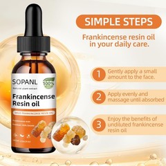 Organic Frankincense Resin Oil – Reduces Fine Lines & Wrinkles 2 Fl Oz