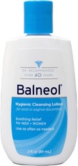 (Pack of 3) Balneol Hygienic Cleansing Lotion Soothing Relief, 3 Ounce Bottle