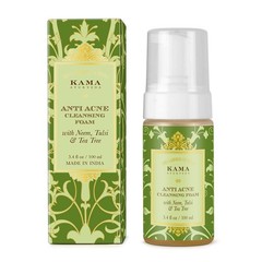 Kama Ayurveda Anti Acne Cleansing Foam With Neem Tulsi & Tea Tree 100 ml fs