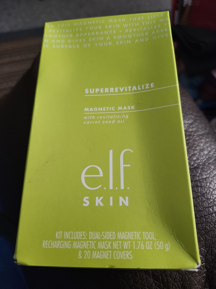 New Elf Skin Super Revitalize Magnetic Face Mask W/ Revitalizing Carrot Seed Oil