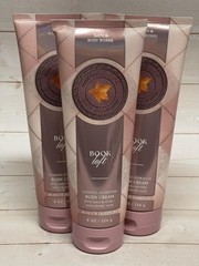 Bath & Body Works Book Loft Ultimate Hydration Body Cream 8oz x3